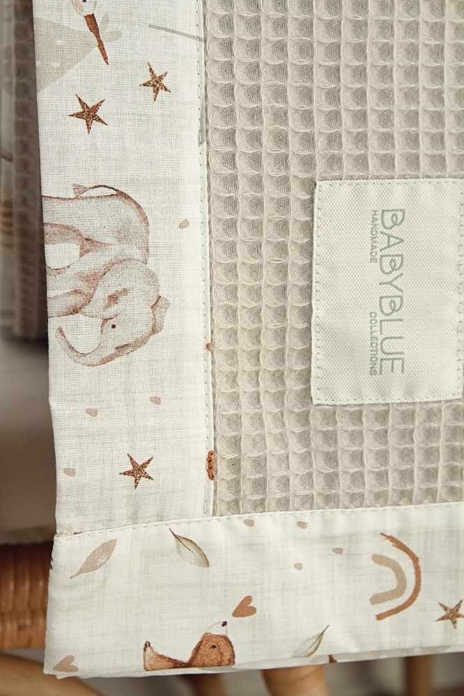 Κουβέρτα Πικέ Κούνιας Wild Nature 