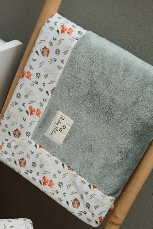 Κουβέρτα Κούνιας Χειμερινή Baby Animals