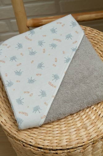 Βρεφικό Μπουρνούζι Elephants