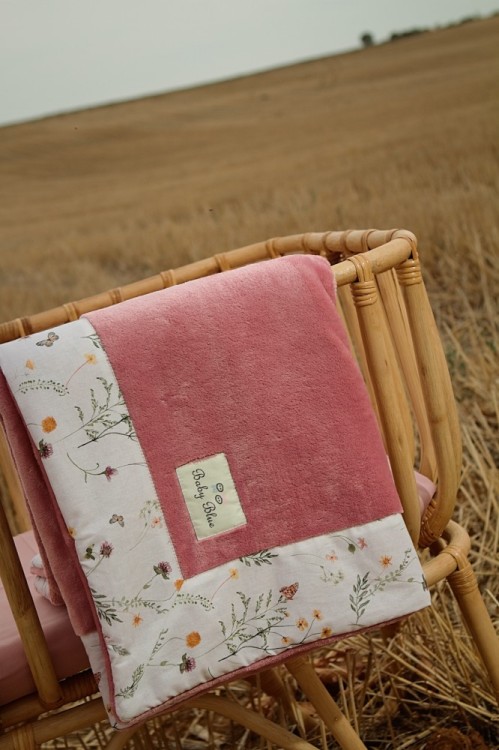 Κουβέρτα Κούνιας Χειμερινή Wild Flowers