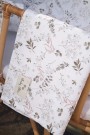 Κουβέρτα Minky Λίκνου Forest Leaves