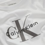 Μακρυμάνικο T-Shirt με Λογότυπο Λευκό