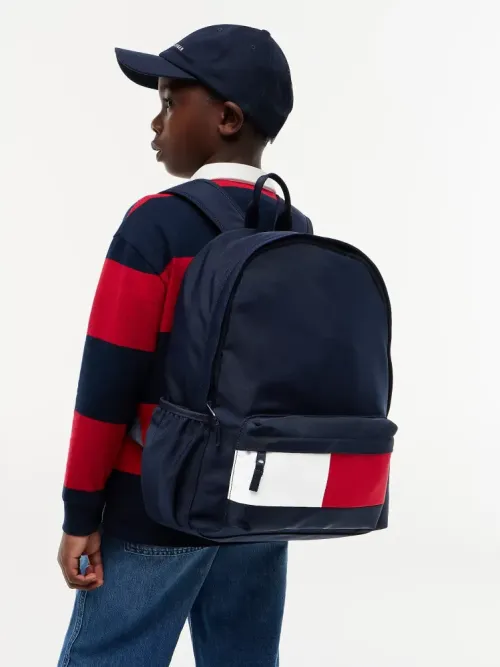 Tommy Hilfiger Backpack Essential Flag Μπλε