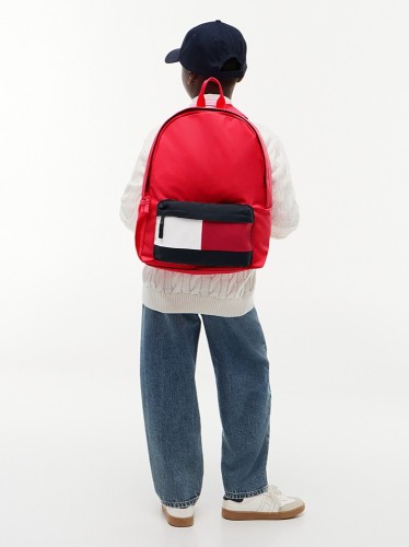 Tommy Hilfiger Backpack Essential Flag Κόκκινο
