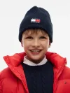 Tommy Hilfiger Πλεκτός Σκούφος Μπλε Heritage Flag
