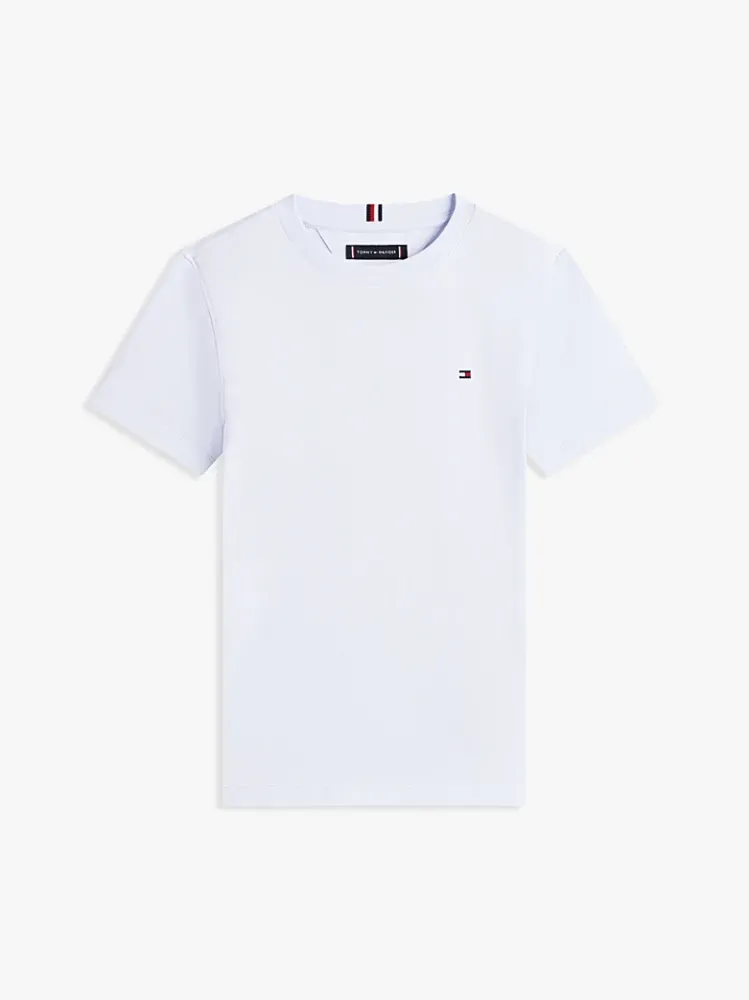 Tommy Hilfiger Essential Cotton Tee Σιέλ