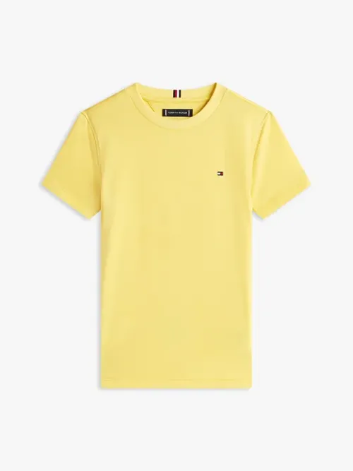 Tommy Hilfiger Essential Cotton Tee Κίτρινο