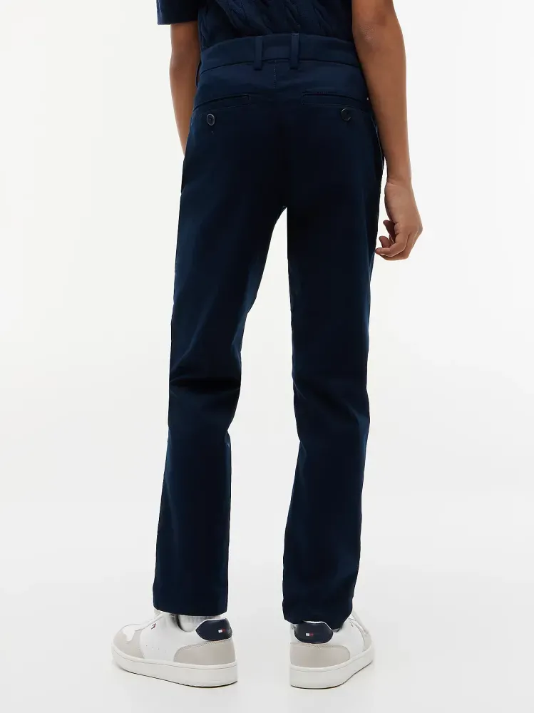 Tommy Hilfiger 1985 Μπλε Παντελόνι Chinos slim fit