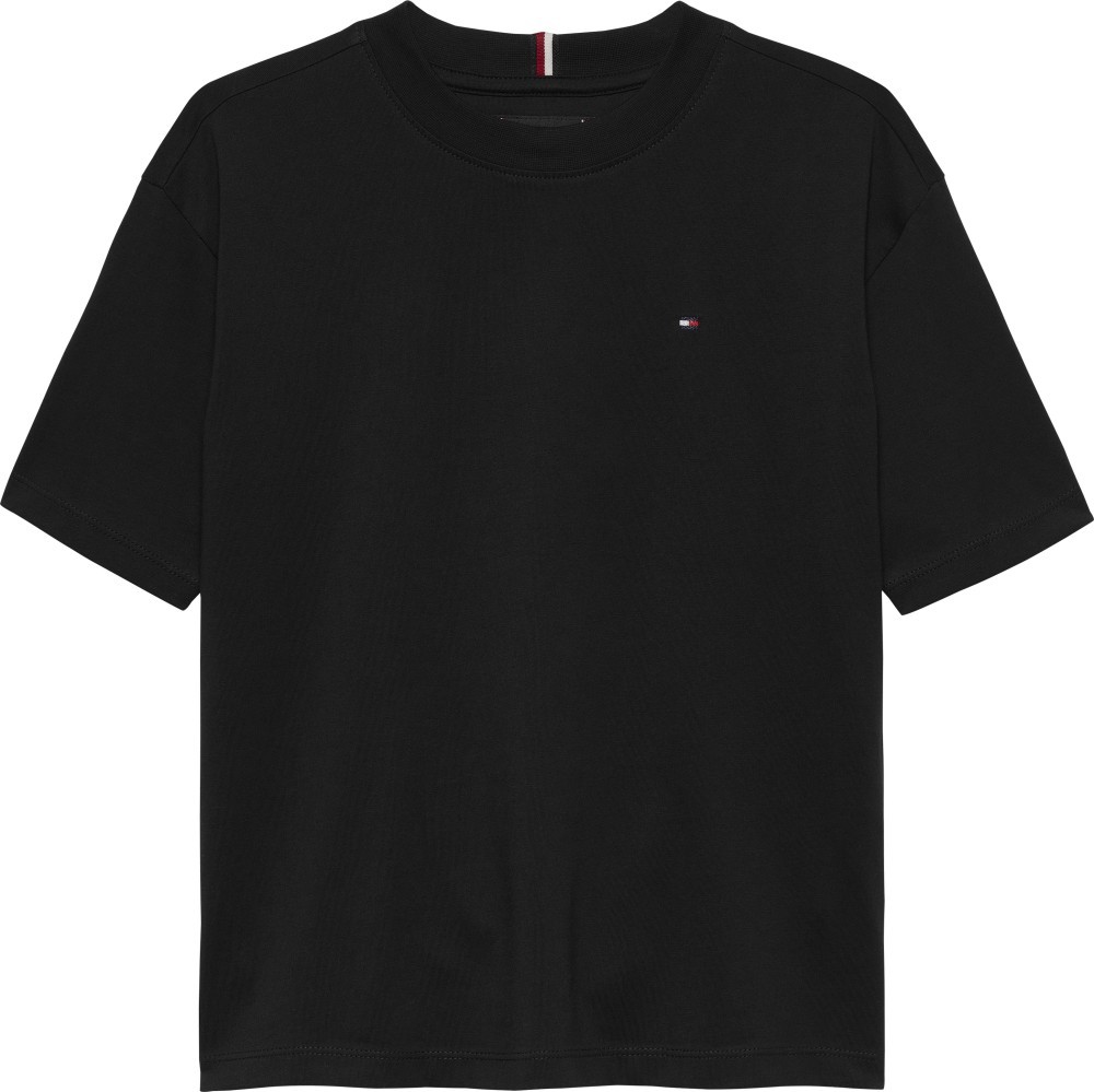 Tommy Hilfiger Essential T-Shirt Μαύρο