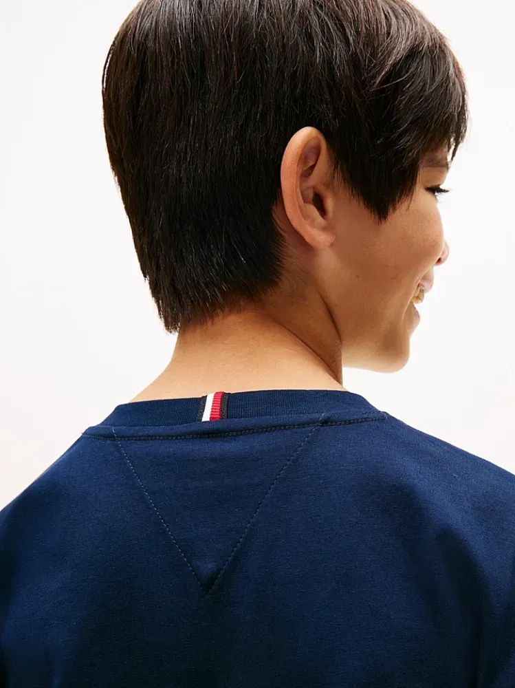Tommy Hilfiger Essential Archive Fit Tee Μπλε