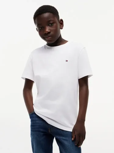 Tommy Hilfiger Essential T-Shirt Λευκό