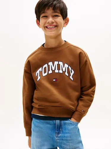 Φούτερ Μπλούζα Varsity Raised Print