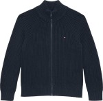 Μπλούζα με πλέξη Cable και φερμουάρ