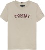 Tommy Hilfiger Monotype Print Graphic Εκρού T-Shirt