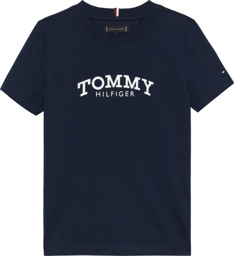Tommy Hilfiger Monotype Print Graphic Μπλε T-Shirt