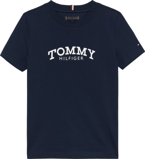 Tommy Hilfiger Monotype Print Graphic Μπλε T-Shirt