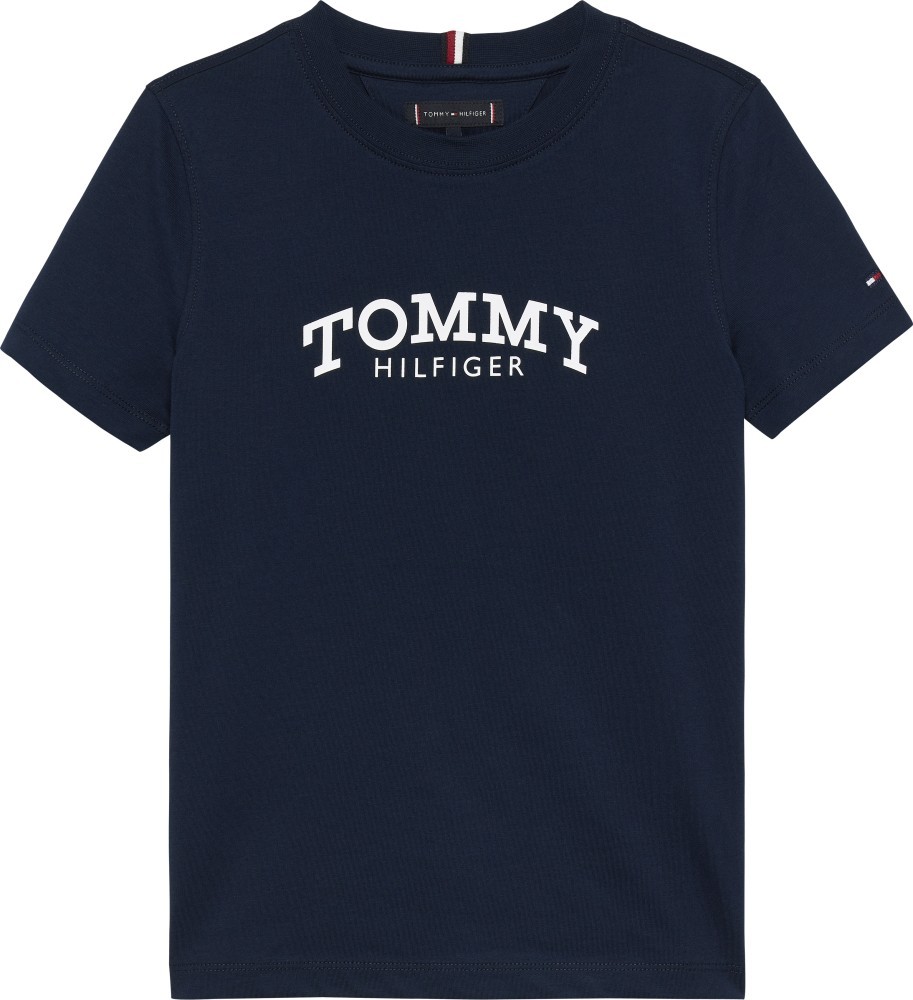 Tommy Hilfiger Monotype Print Graphic Μπλε T-Shirt