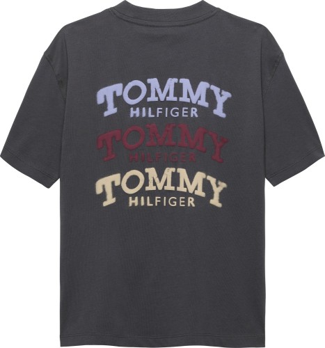Tommy Hilfiger Washed Faded Γκρι T-Shirt