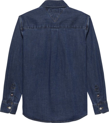 Tommy Hilfiger Μπλε Τζιν Πουκάμισο Relaxed Tommy Hilfiger Μπλε Τζιν Πουκάμισο Relaxed