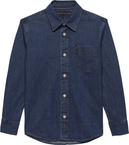 Tommy Hilfiger Μπλε Τζιν Πουκάμισο Relaxed