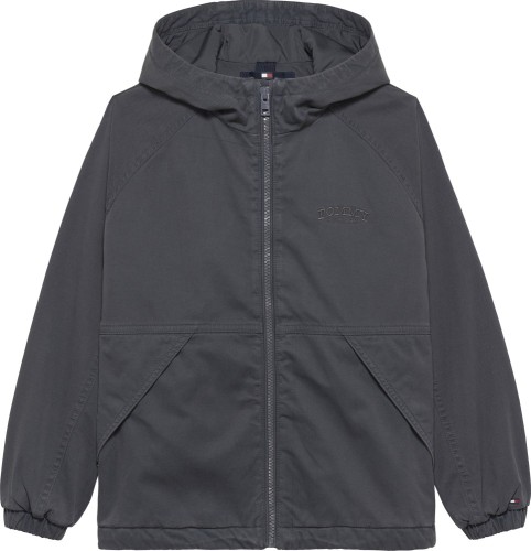 Tommy Hilfiger Ελαφρύ Μπουφάν Soft Dye Padded Μαύρο-Γκρι