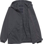 Tommy Hilfiger Ελαφρύ Μπουφάν Soft Dye Padded Μαύρο-Γκρι