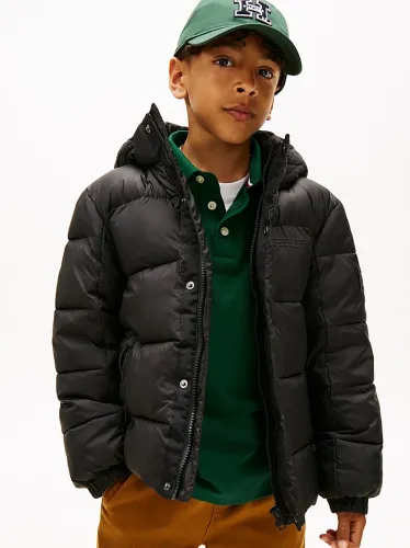 Μπουφάν Matt & Shine Embossed