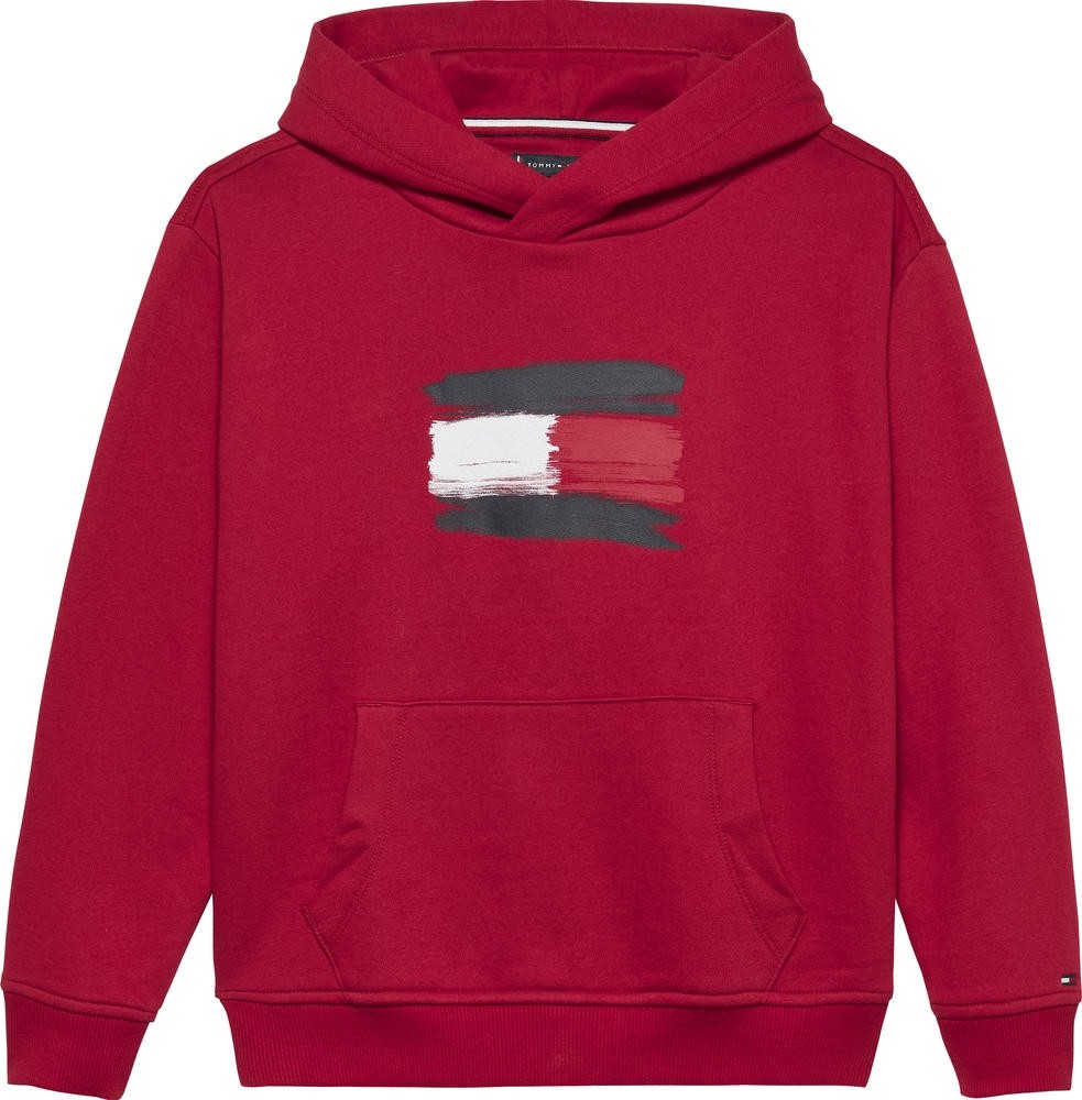 Φούτερ Μπλούζα με Σημαία Κόκκινη