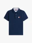 Tommy Hilfiger Μπλε Polo Μπλούζα Wavy Flag Ithica