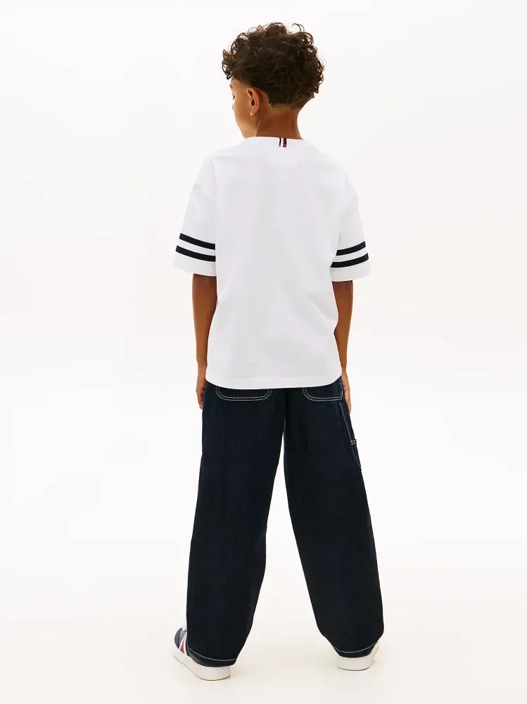 Tommy Hilfiger T-shirt με ρίγες Varsity