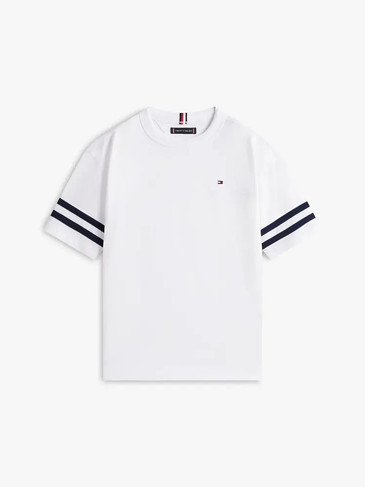 Tommy Hilfiger T-shirt με ρίγες Varsity