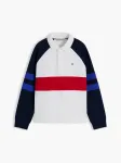 Tommy Hilfiger Φούτερ Μπλούζα Polo Colorblock