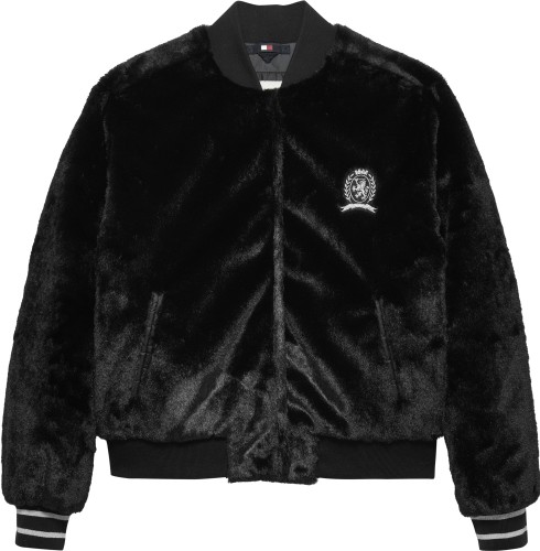 Bomber με Γούνα Faux Fur