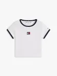 Tommy Hilfiger Λευκό Heritage Flag Top