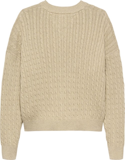 Ζακέτα με Πλέξη Cable