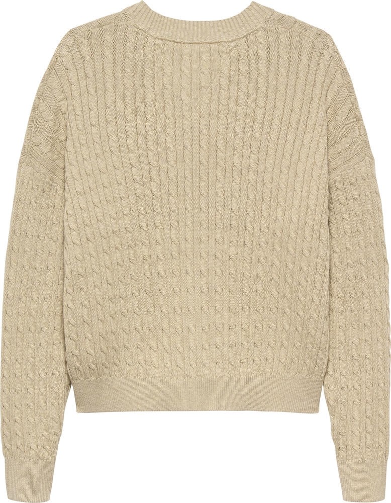 Ζακέτα με Πλέξη Cable