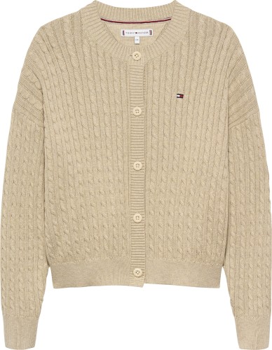 Ζακέτα με Πλέξη Cable