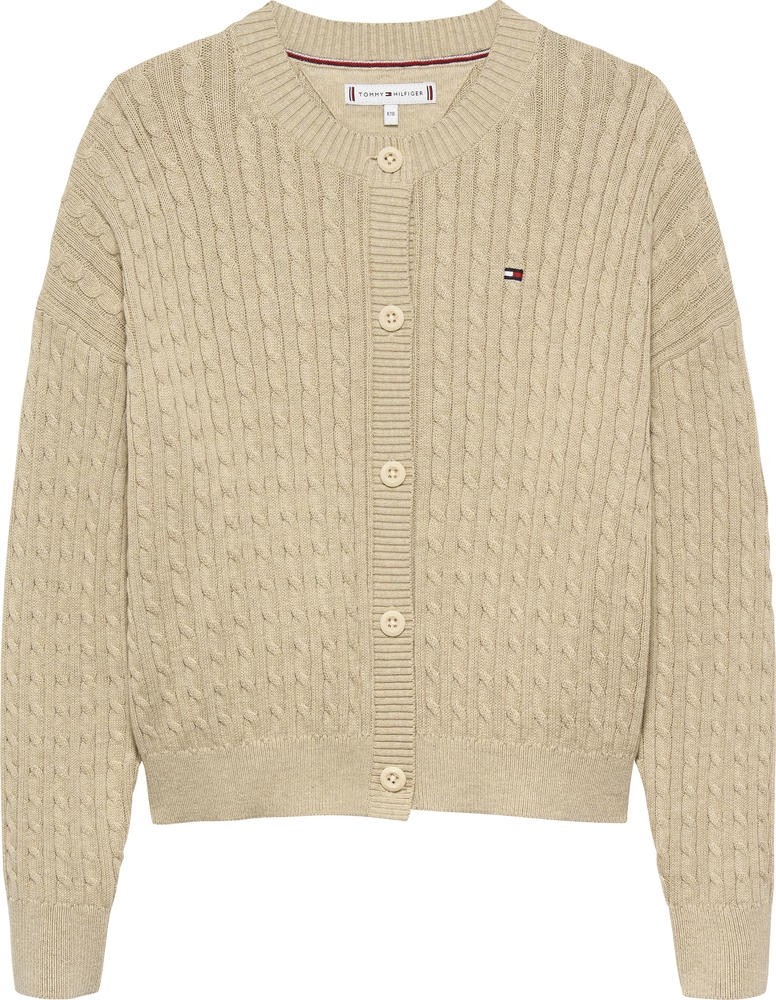 Ζακέτα με Πλέξη Cable