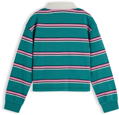 Tommy Hilfiger Ριγέ Μπλούζα Rugby με γιακά Polo