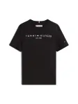 Tommy Hilfiger Μαύρο Essential Tee