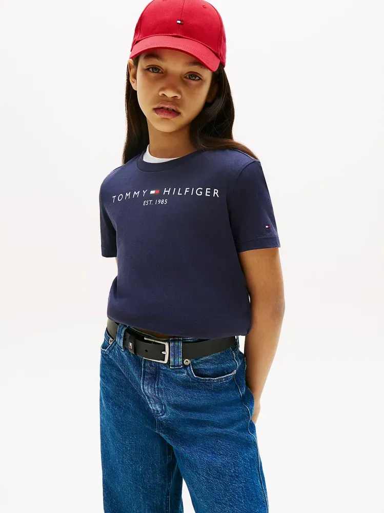 Tommy Hilfiger Μπλε Essential Tee
