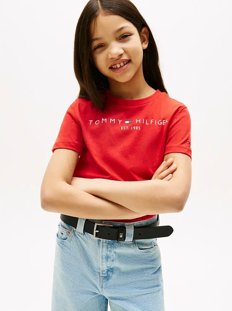Tommy Hilfiger Κόκκινο Essential Tee 