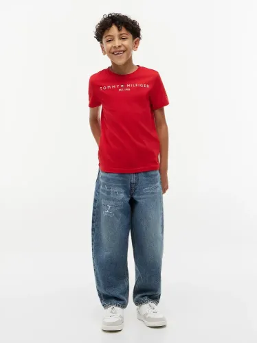 Tommy Hilfiger Κόκκινο Essential Tee 