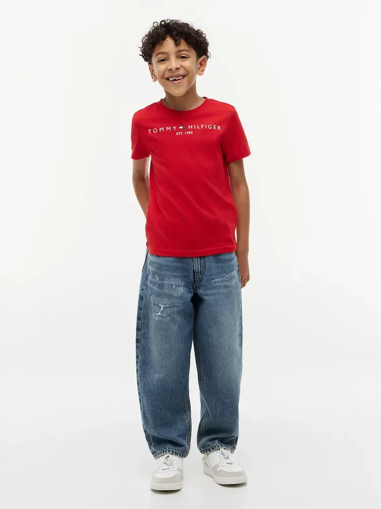 Tommy Hilfiger Κόκκινο Essential Tee 