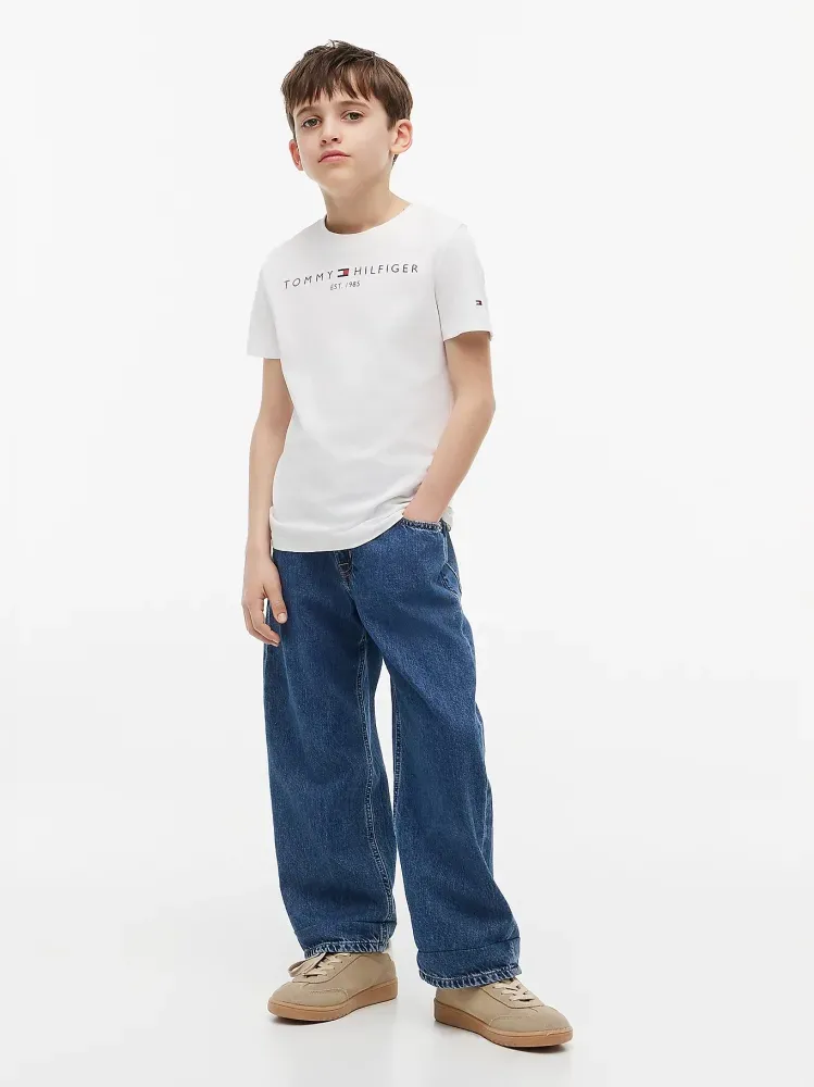 Tommy Hilfiger Λευκό Essential Tee