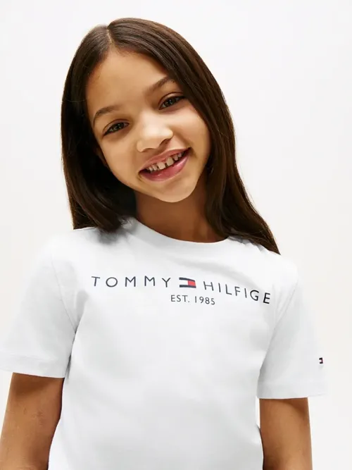 Tommy Hilfiger Λευκό Essential Tee