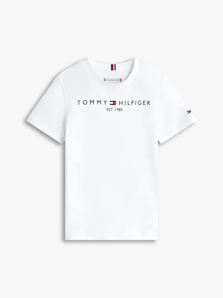 Tommy Hilfiger Λευκό Essential Tee