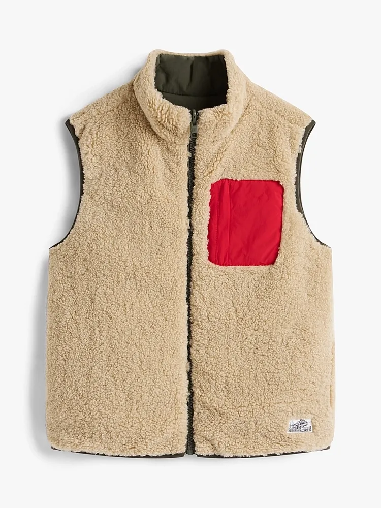 Γιλέκο Διπλής Όψης Teddy