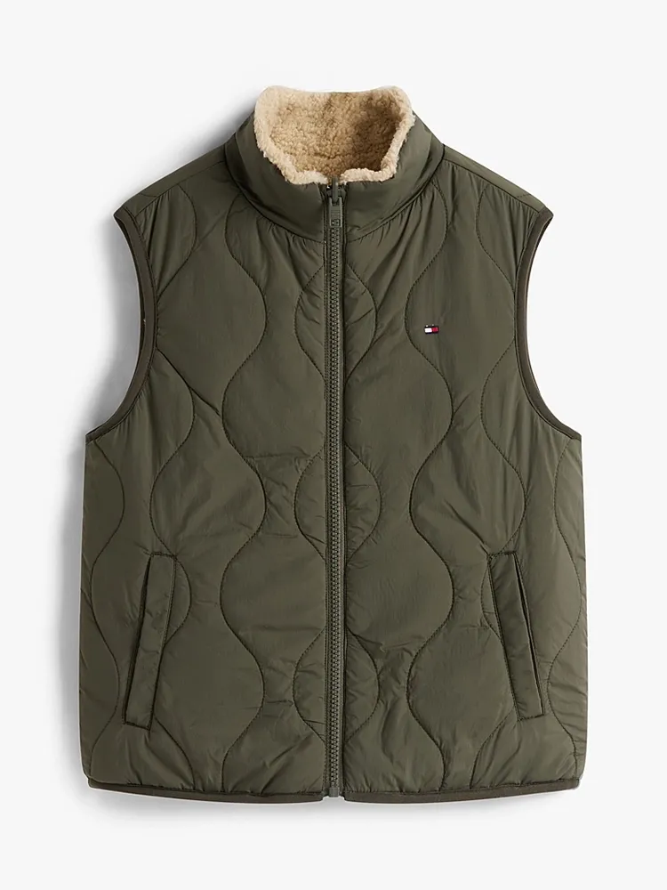 Γιλέκο Διπλής Όψης Teddy