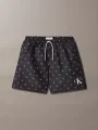 Calvin Klein Μαύρο Σορτς Μαγιό με Λογότυπο